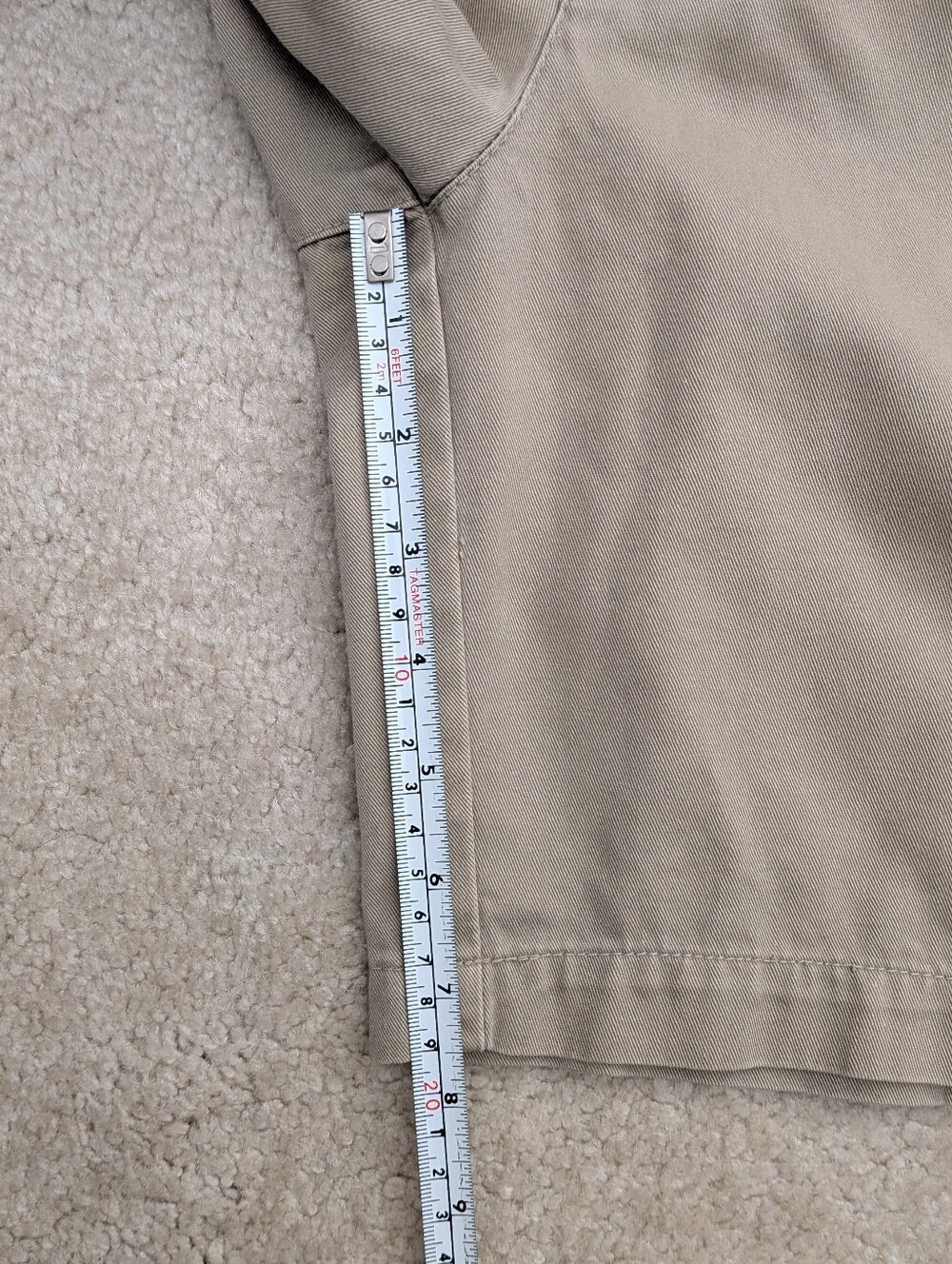 Haggar khaki shorts 30 waist - Picture 6 of 7